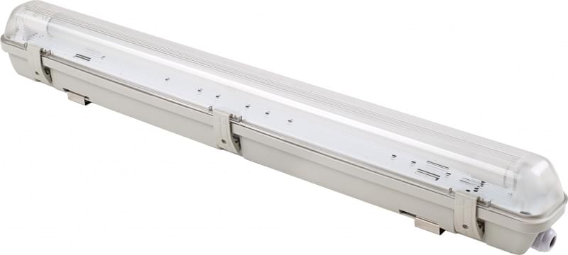 led armatuur 18w met led buizen t8 wand en plafondmontage.