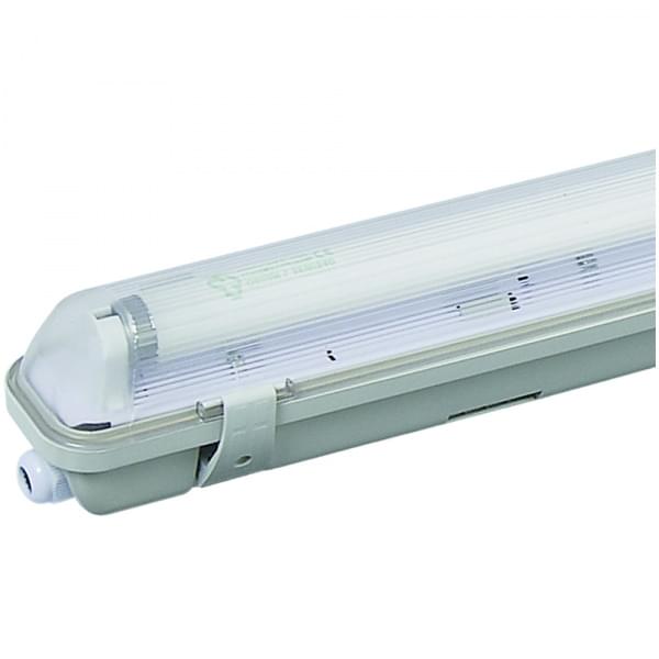 led armatuur 18w met led buizen t8 wand en plafondmontage.